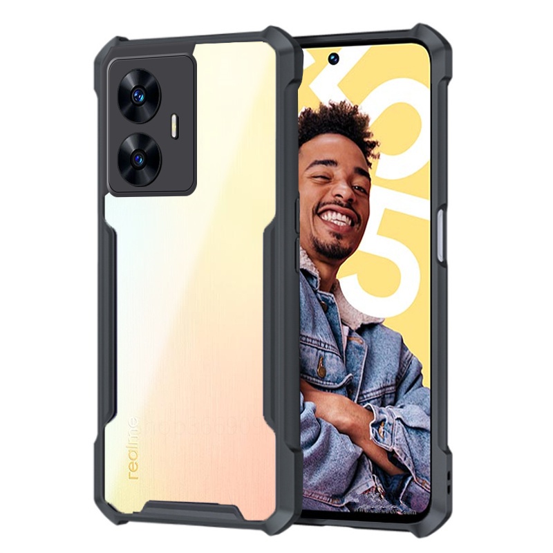 

Чехол MyPads для Realme C55 прозрачный (241051)