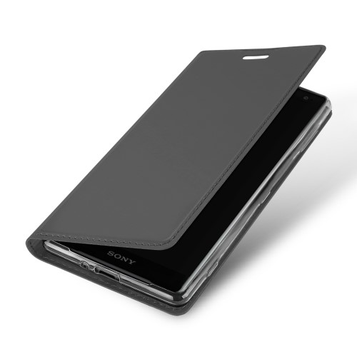 

Чехол-книжка для Sony Xperia XZs G8231/8232, DU DU, боковой, серый