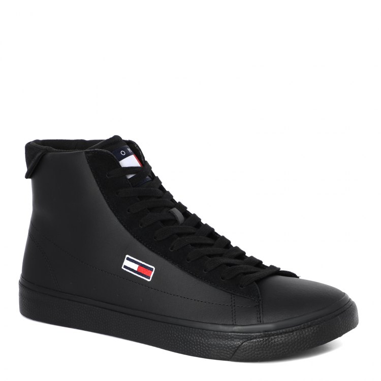 

Кеды мужские Tommy Jeans EM0EM00805 черные 41 EU, EM0EM00805
