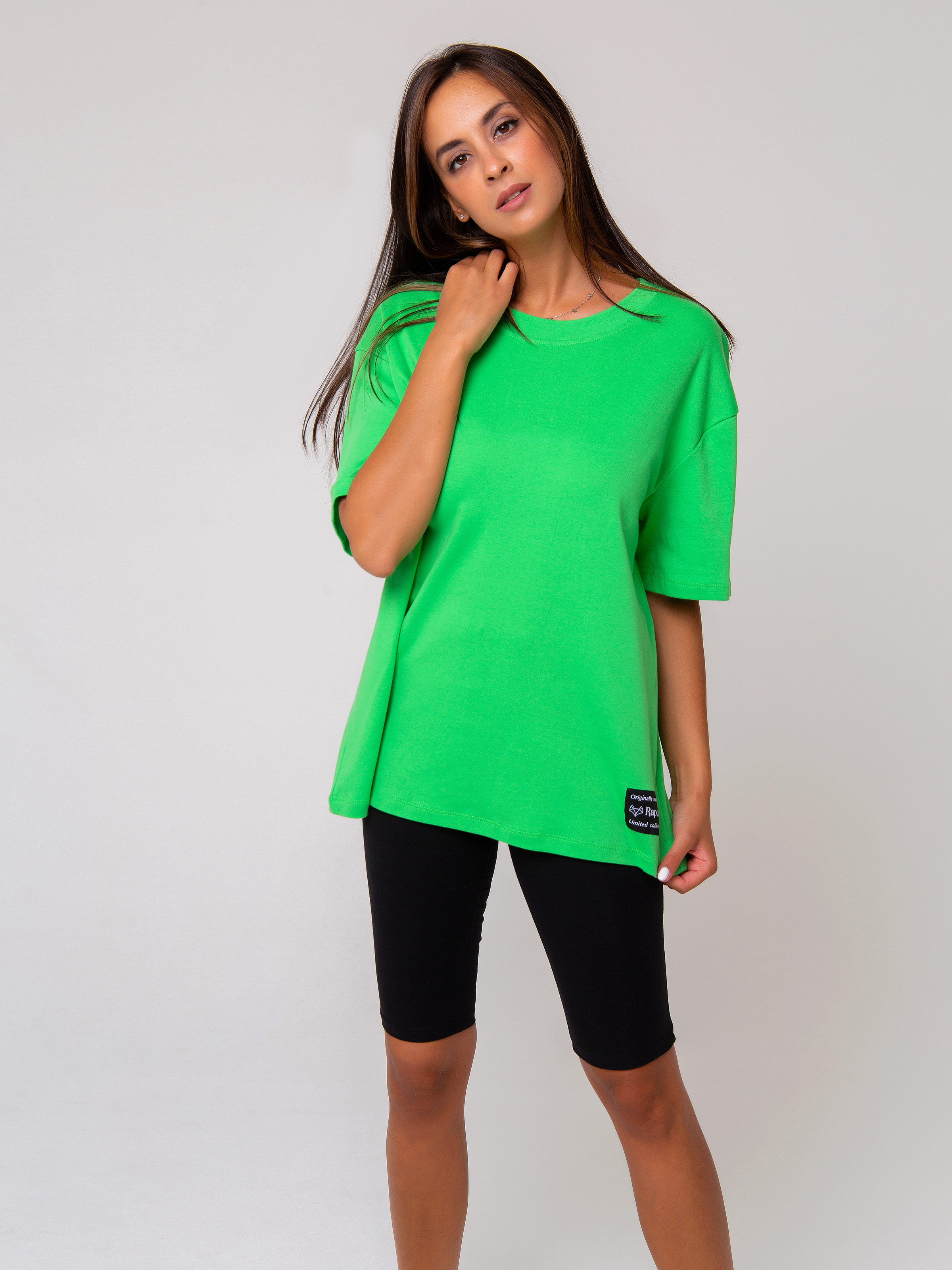 

Футболка женская RAPOSA casual зеленая 50-56 RU, casual