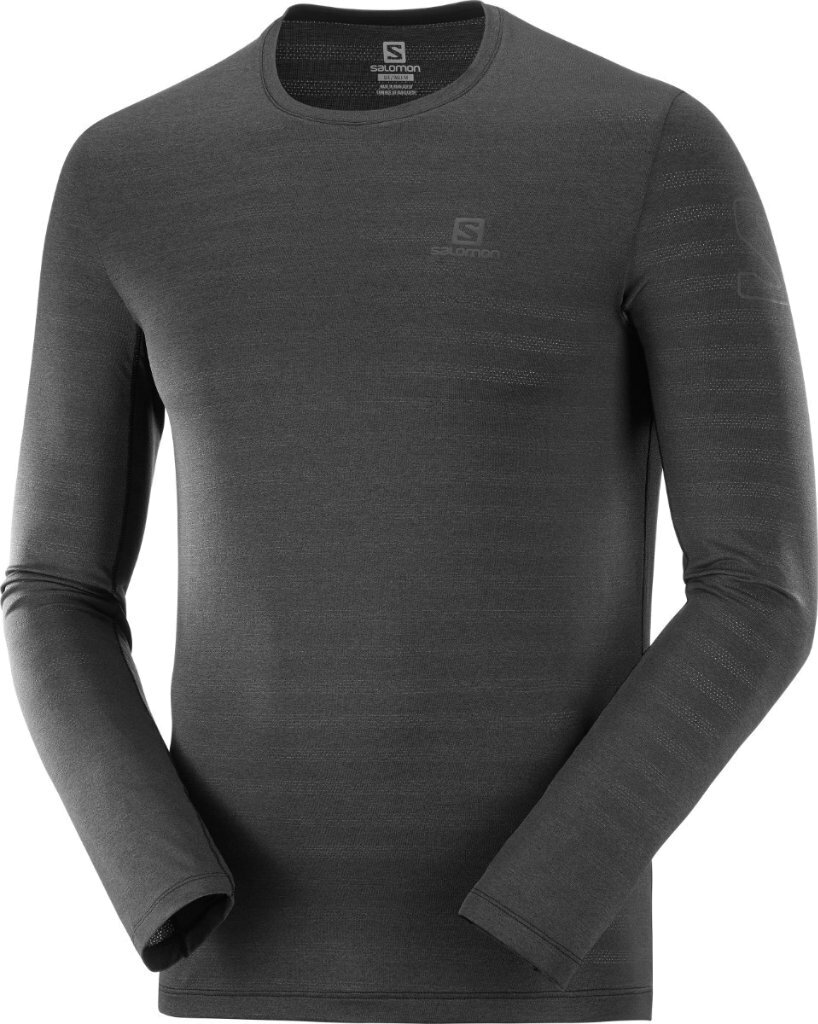 

Лонгслив мужской Salomon LC1522 черный S, LC1522