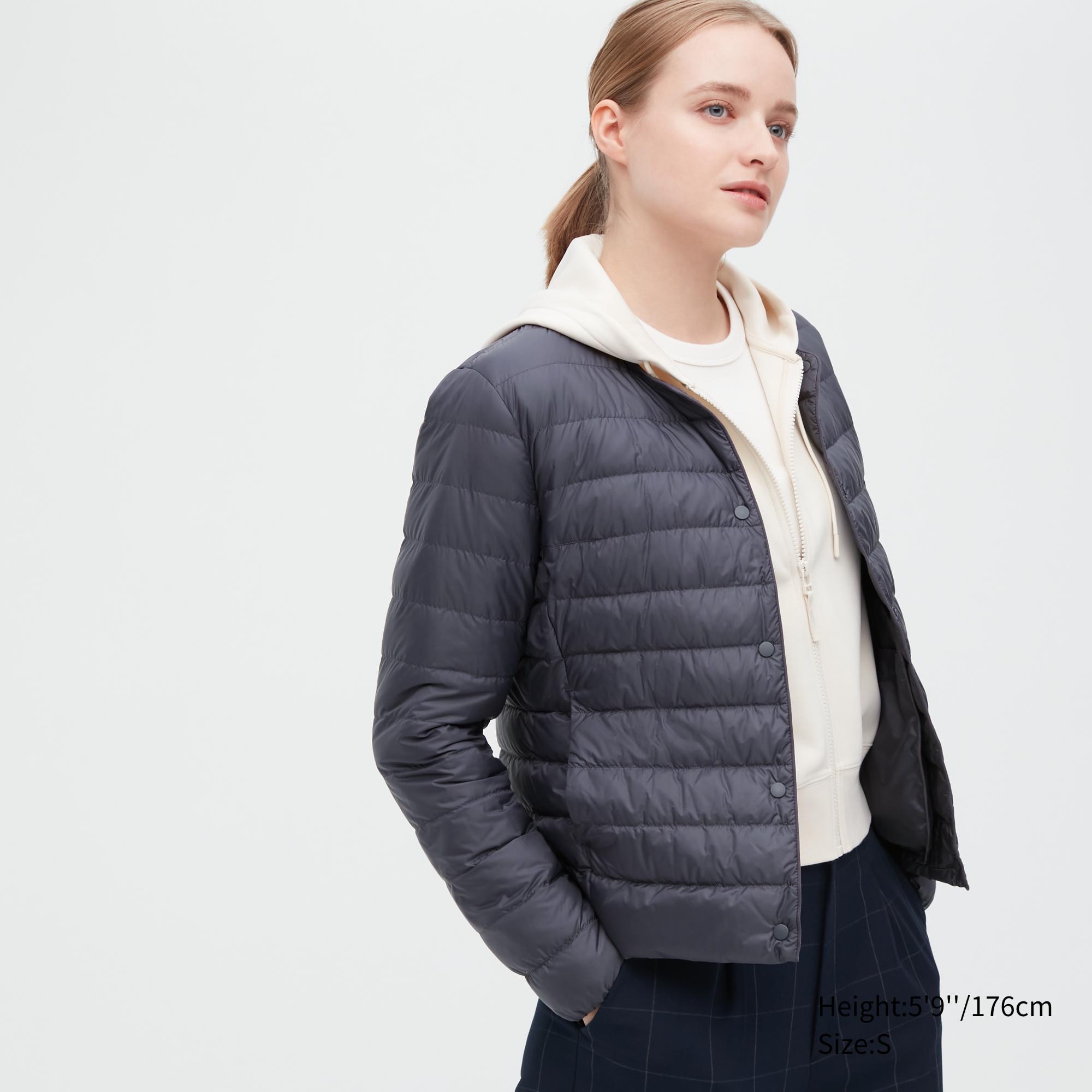 Пуховик женский UNIQLO 453274COL68 синий XS (доставка из-за рубежа)