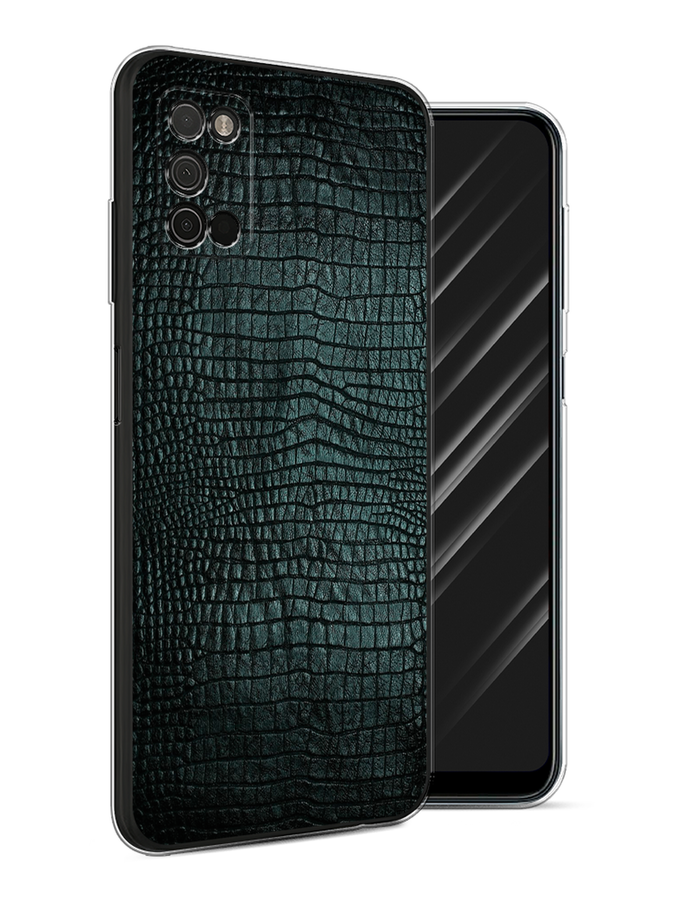 

Чехол Awog на Samsung Galaxy A03S / Самсунг A03S "Черная змея", Разноцветный, 2103250-3
