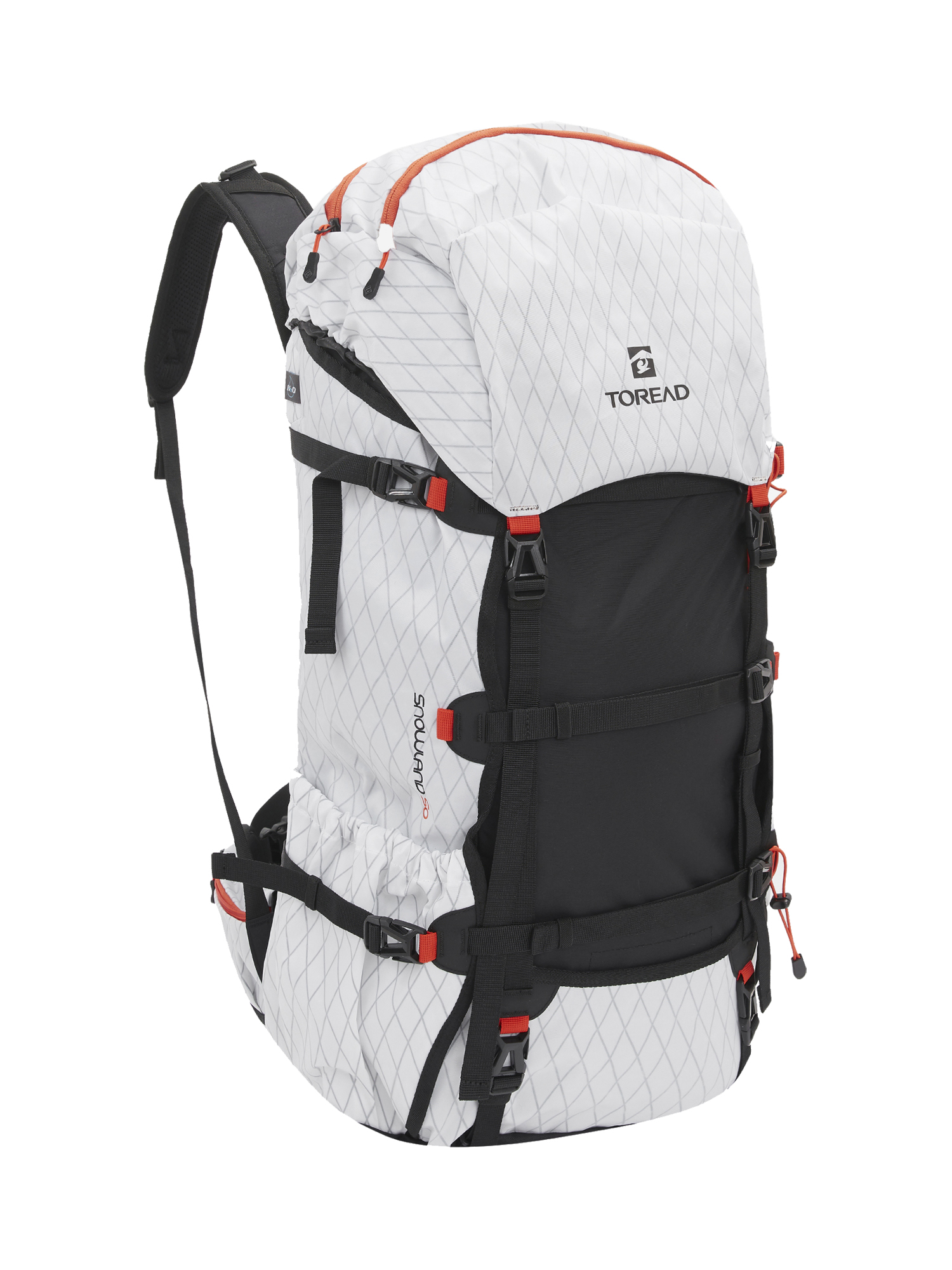 Рюкзак Toread Snowy Ultralight 50L Backpack White/Black