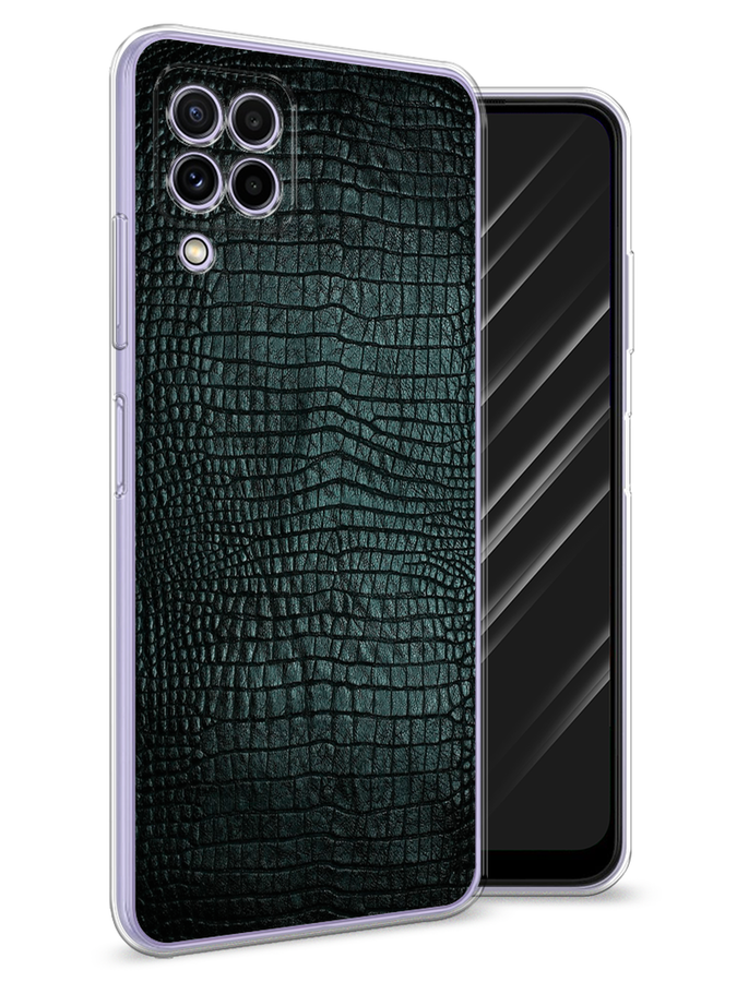 

Чехол Awog на Samsung Galaxy A22 / Самсунг A22 "Черная змея", Разноцветный, 2103150-3