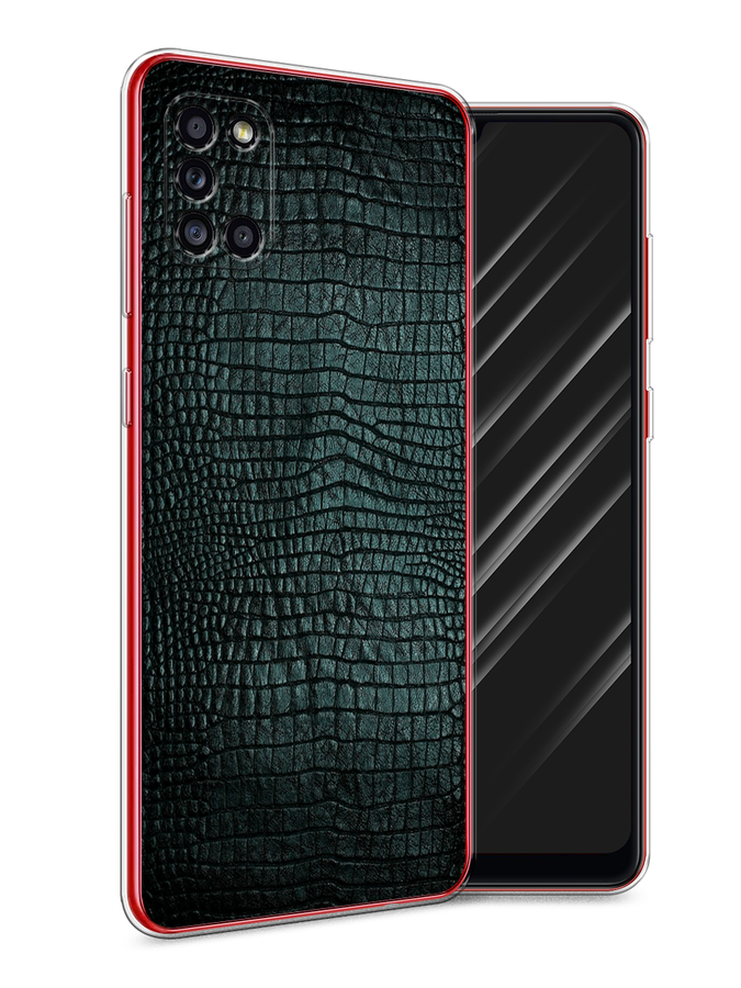 

Чехол Awog на Samsung Galaxy A31 / Самсунг A31 "Черная змея", Разноцветный, 2100350-3