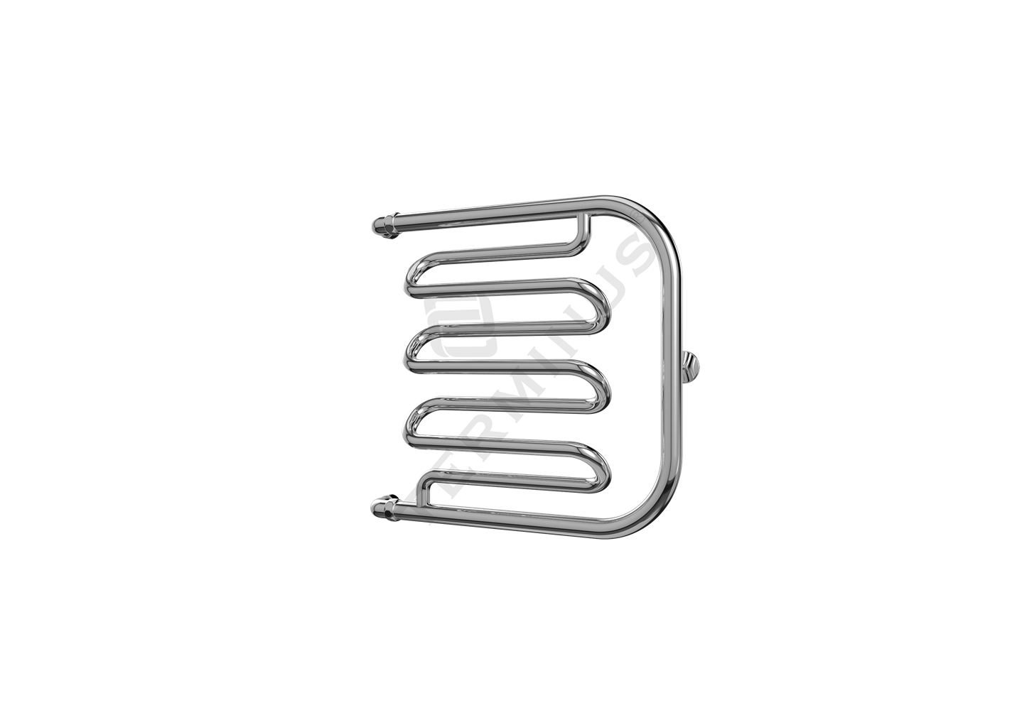 

Полотенцесушитель водяной Terminus Eco Фокстрот-Лиана 60x63x60, Серебристый