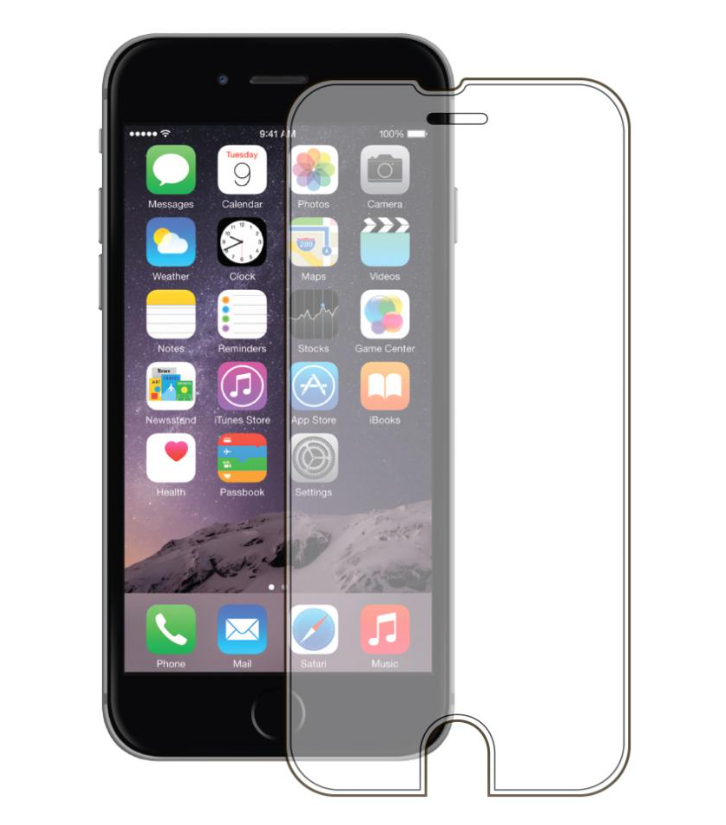 

Защитное стекло Mango Device для iPhone 6 / iPhone 6S (0.33mm 2.5D)