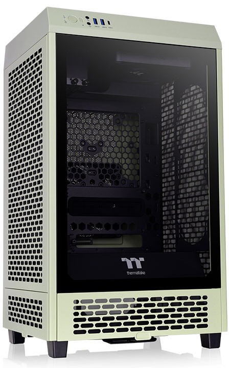 

Корпус Thermaltake The Tower 200 Matcha Green CA-1X9-00SEWN-00, The Tower 200