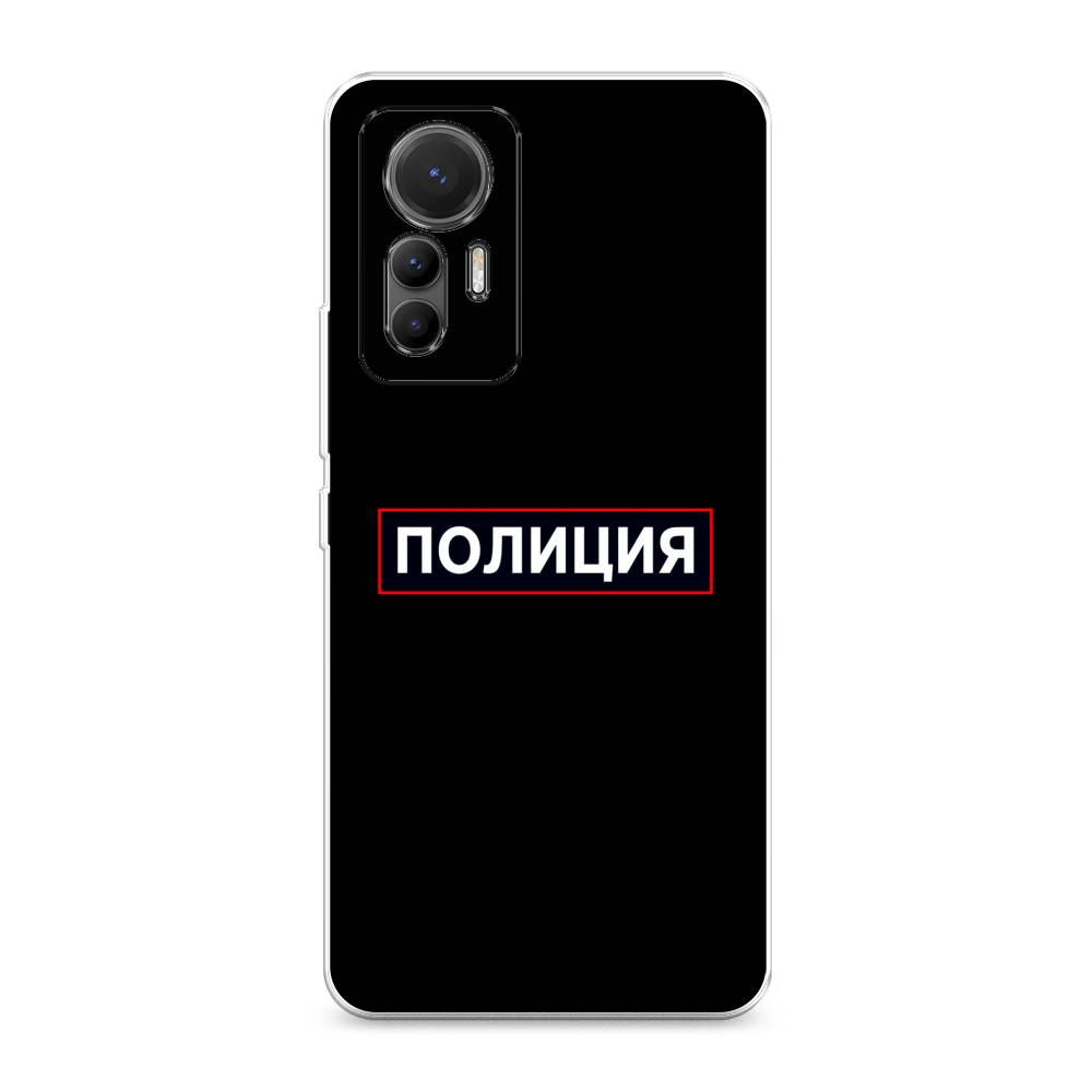 

Чехол Awog на Xiaomi 12 Lite "Police logo", Разноцветный, 315050-5