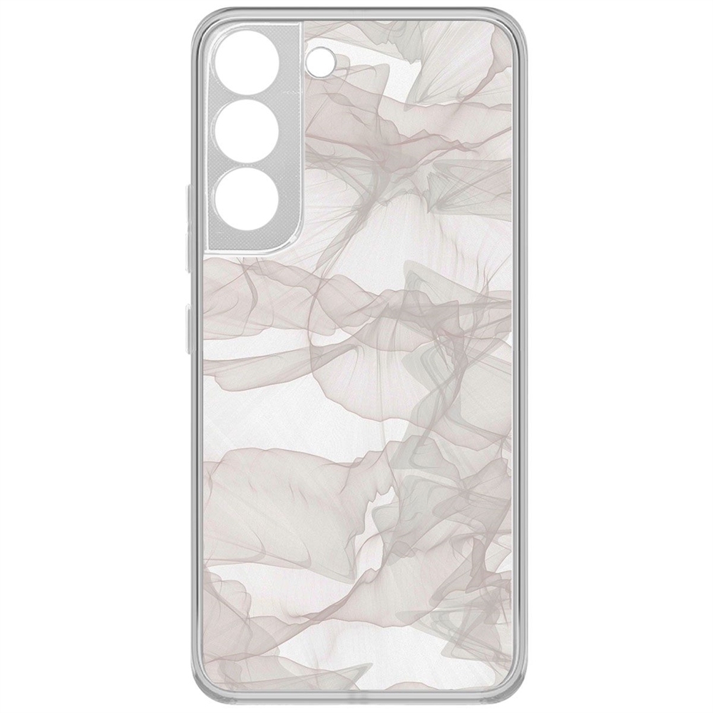 

Чехол-накладка Krutoff Clear Case Абстракт 3 для Samsung Galaxy S22, Прозрачный