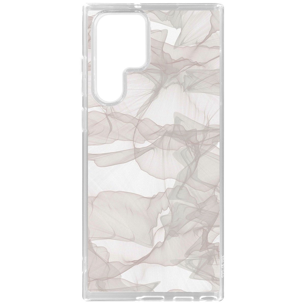 

Чехол-накладка Krutoff Clear Case Абстракт 3 для Samsung Galaxy S22 Ultra, Прозрачный