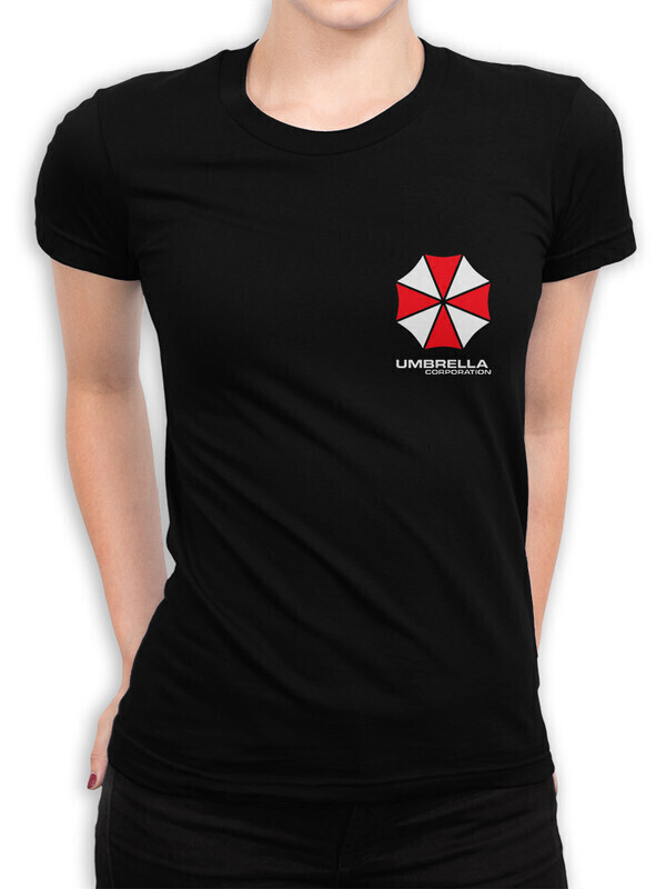 

Футболка женская Dream Shirts Umbrella Corporation Женская 10008761 черная 3XL, Umbrella Corporation Женская 10008761