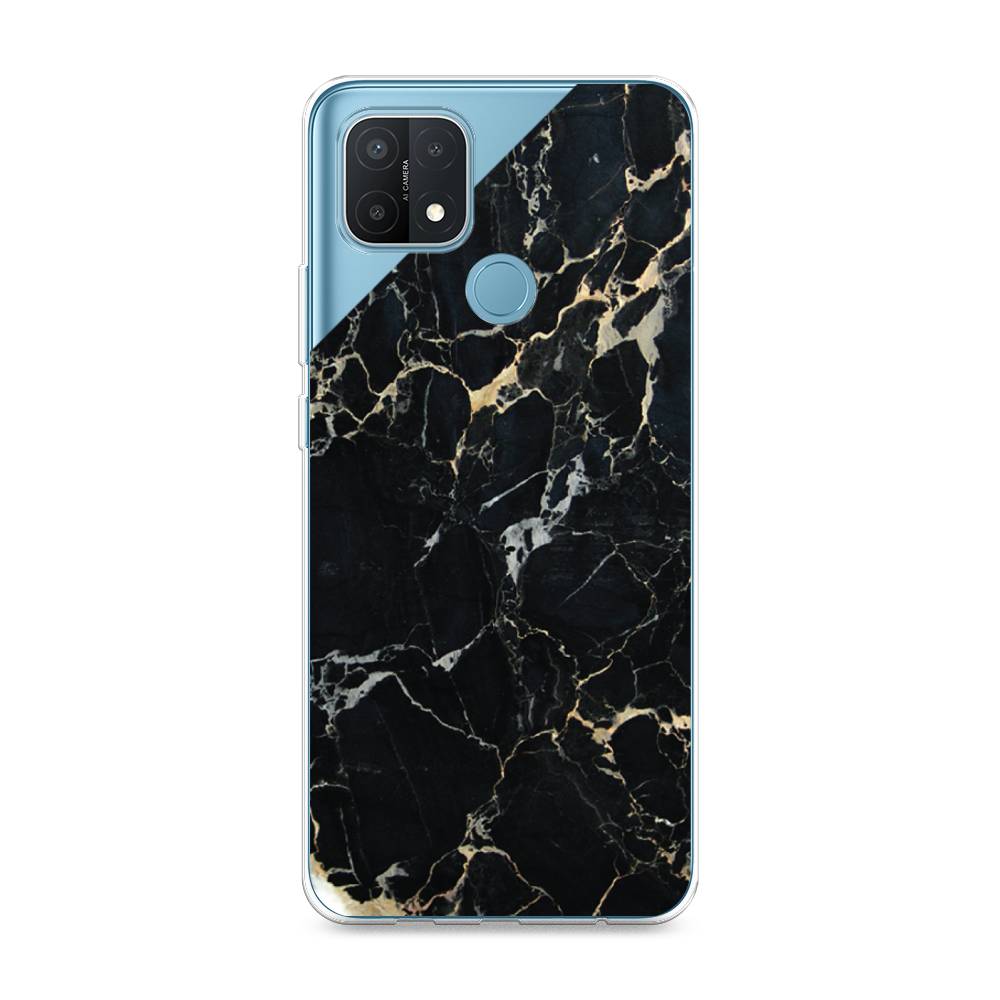 

Чехол Awog на Oppo A15 "Черный мрамор уголок", Разноцветный, 254750-3