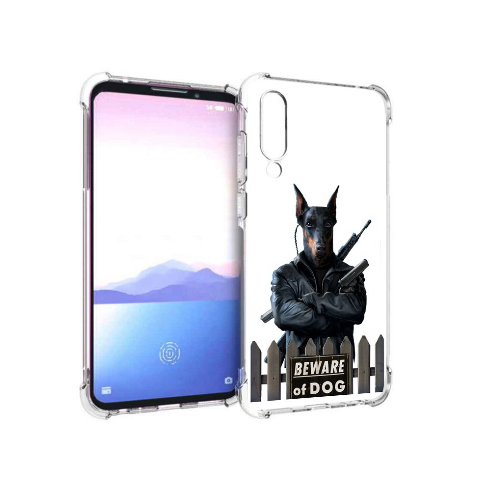 

Чехол MyPads Tocco для Meizu 16XS доберман (PT136345.89.332), Прозрачный, Tocco