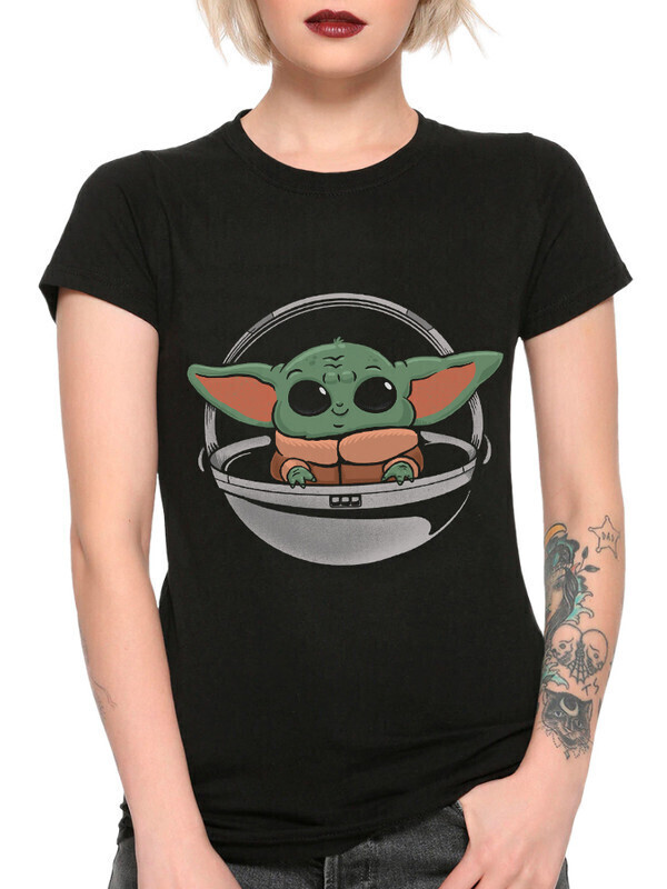 

Футболка женская Dream Shirts Йода Женская 10008781 черная 2XL, Йода Женская 10008781