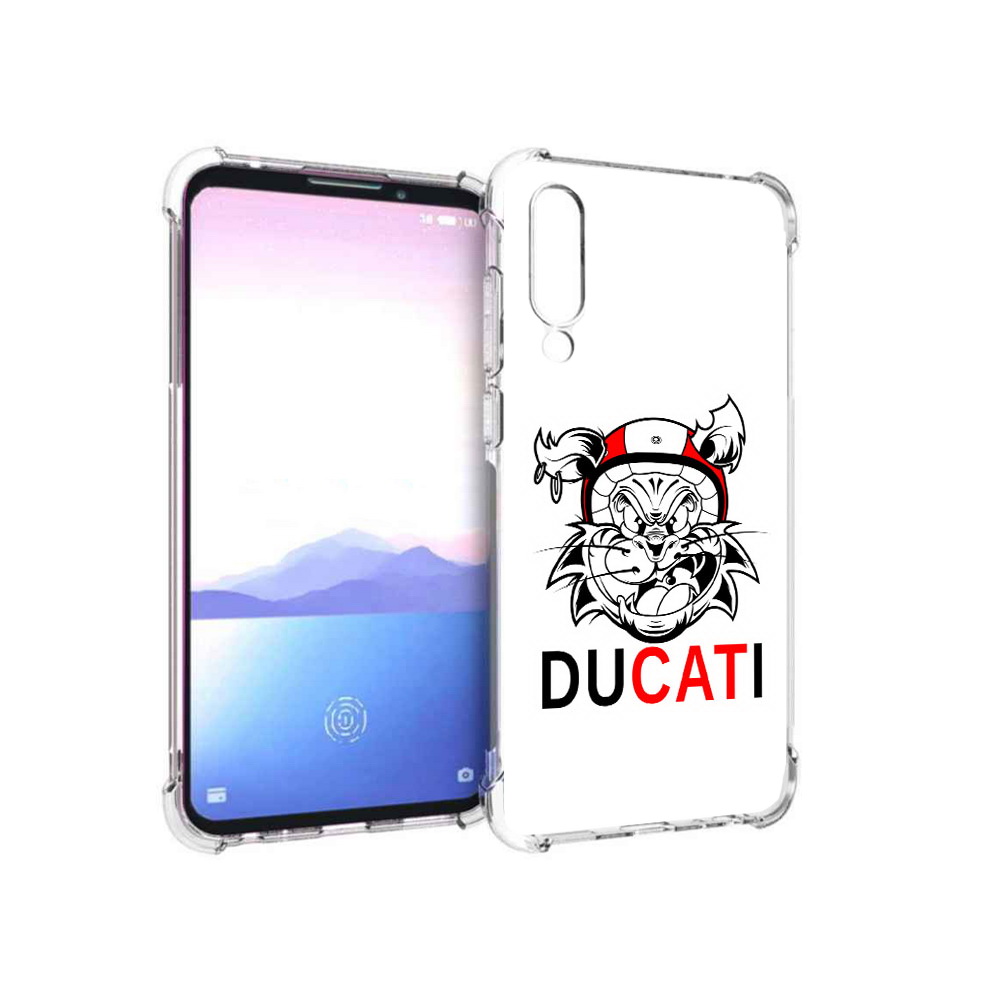 

Чехол MyPads Tocco для Meizu 16XS дукати (PT136345.89.339), Прозрачный, Tocco