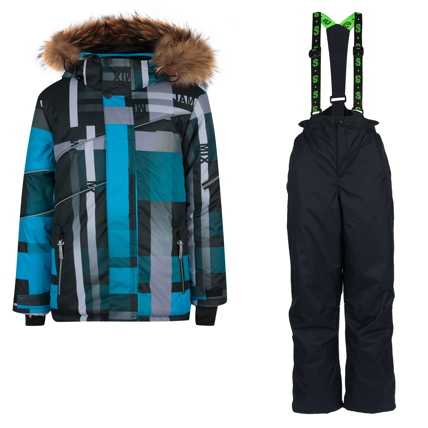 

Комплект верхней одежды Stella Kids цв.бирюзовый ,р.122, М-490/2