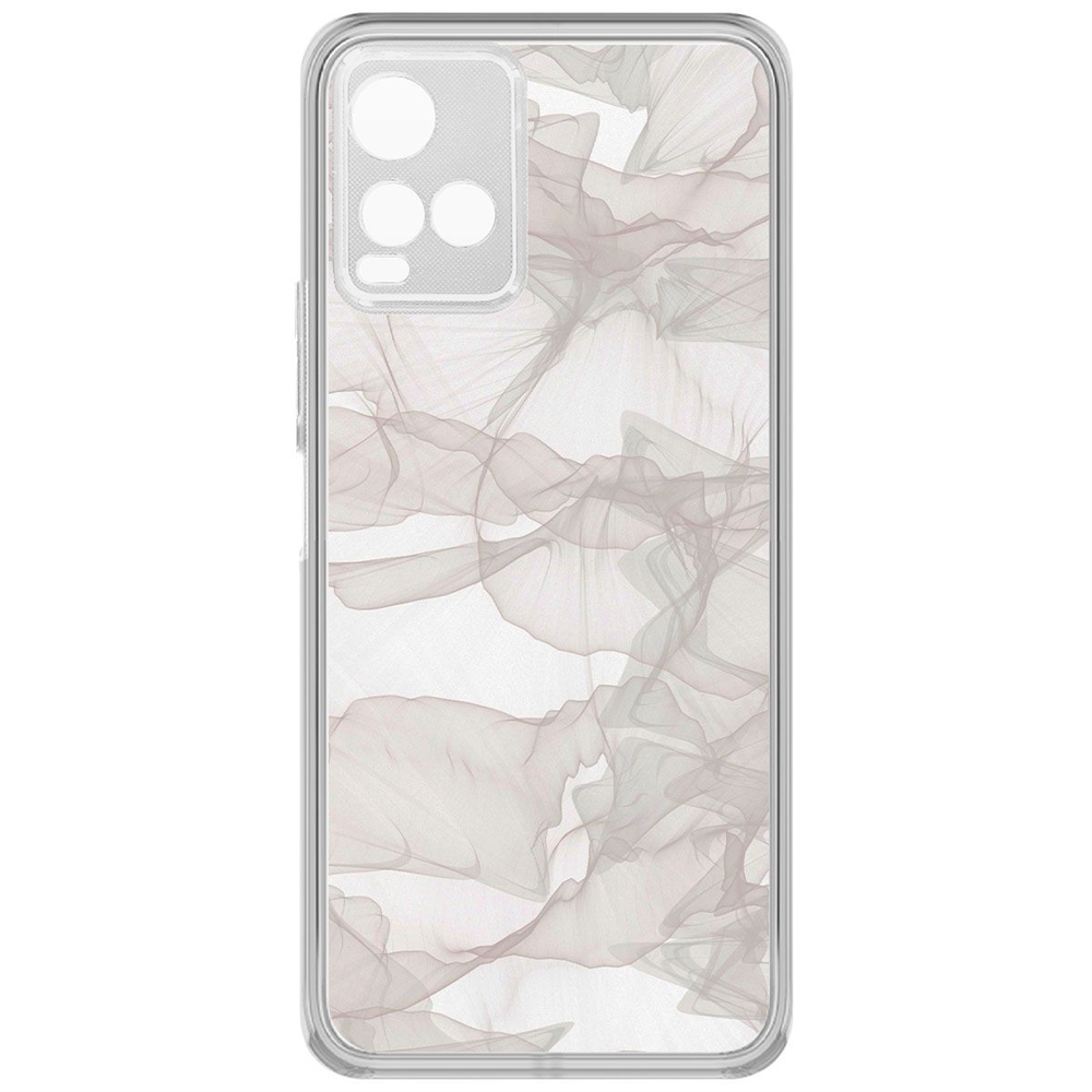 

Чехол-накладка Krutoff Clear Case Абстракт 3 для Vivo Y21, Прозрачный