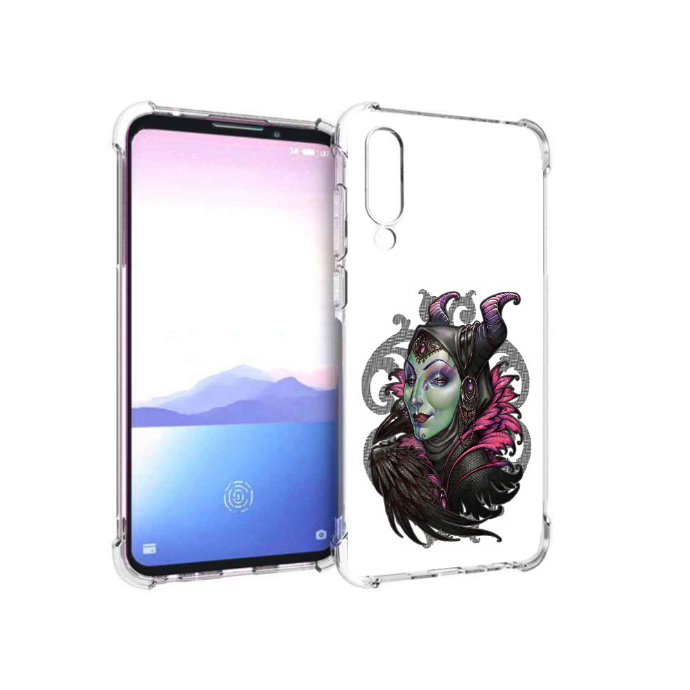 

Чехол MyPads Tocco для Meizu 16XS зеленая девушка с вороном (PT136345.89.357), Прозрачный, Tocco