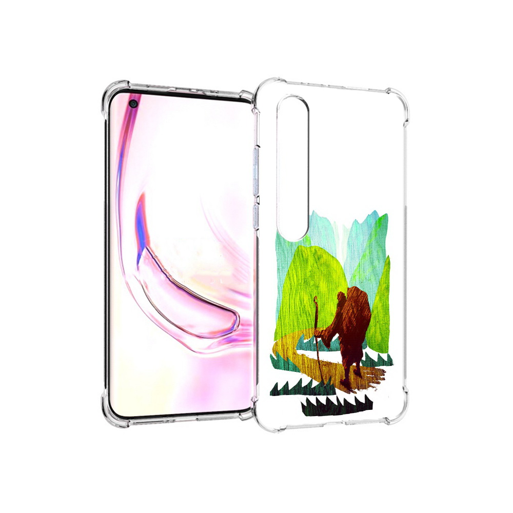 

Чехол MyPads Tocco для Xiaomi Mi 10 Pro Лесная тропа (PT144585.295.106), Прозрачный, Tocco