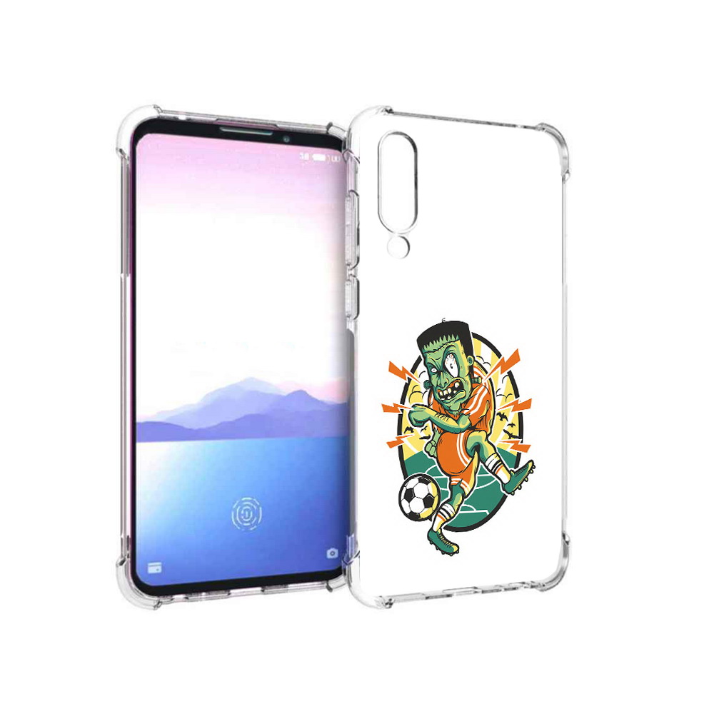 

Чехол MyPads Tocco для Meizu 16XS зомби футболист (PT136345.89.368), Прозрачный, Tocco