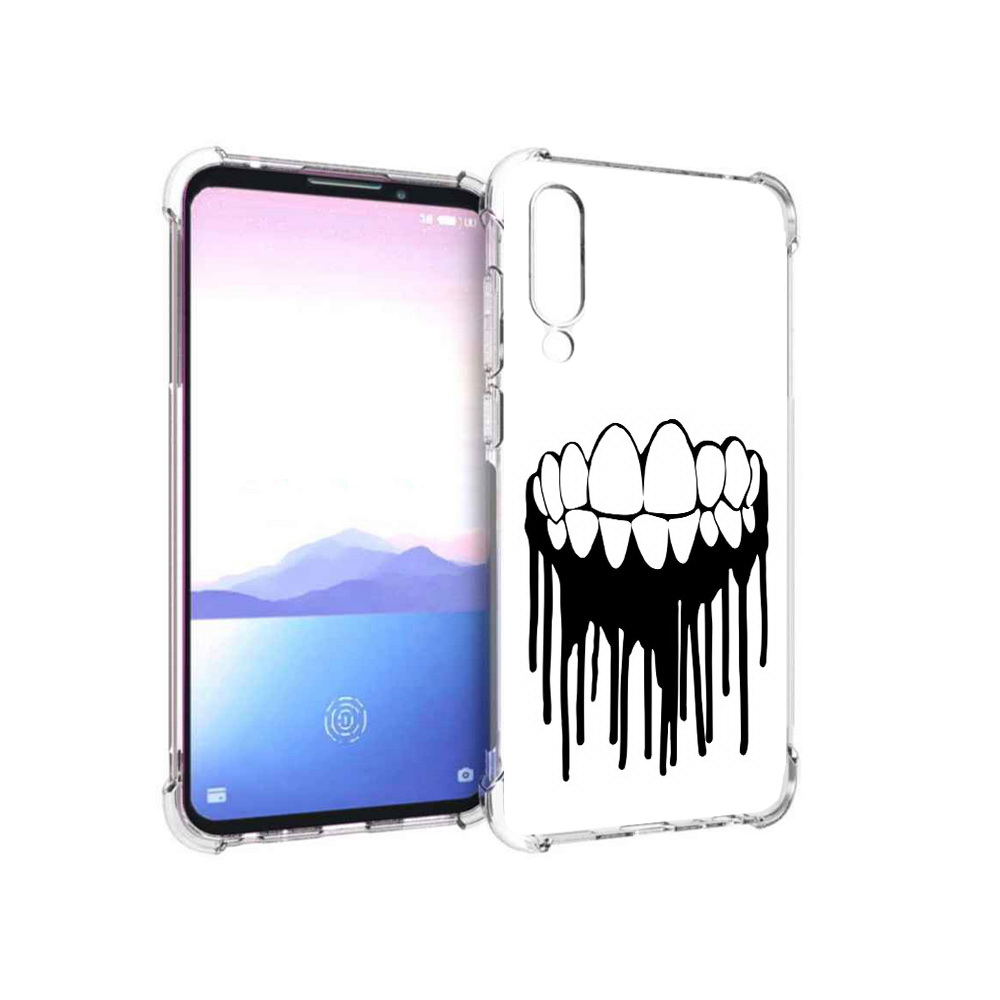 

Чехол MyPads Tocco для Meizu 16XS зубы (PT136345.89.372), Прозрачный, Tocco