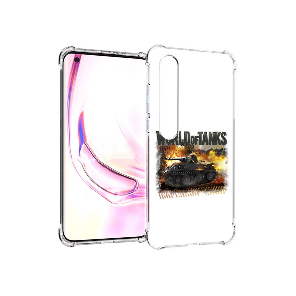 

Чехол MyPads Tocco для Xiaomi Mi 10 Pro Мир танков-2 (PT144585.295.118), Прозрачный, Tocco
