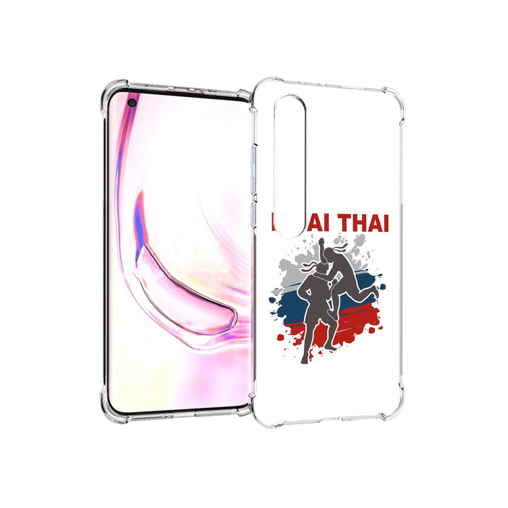 

Чехол MyPads Tocco для Xiaomi Mi 10 Pro Муайтай (PT144585.295.123), Прозрачный, Tocco