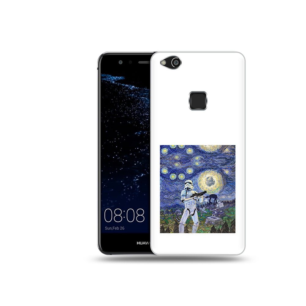 

Чехол MyPads Tocco для Huawei P10 Lite star wars звездная ночь (PT62135.59.23), Прозрачный, Tocco