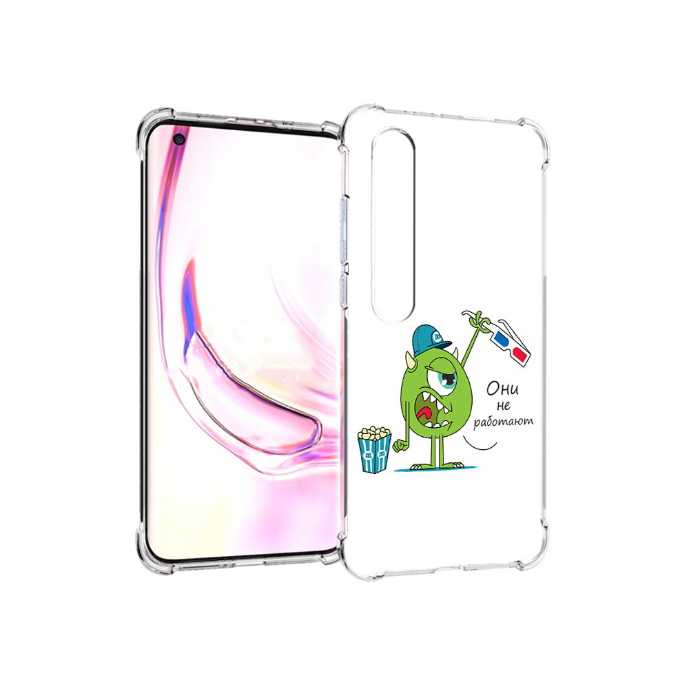 

Чехол MyPads Tocco для Xiaomi Mi 10 Pro Очки не работают (PT144585.295.129), Прозрачный, Tocco