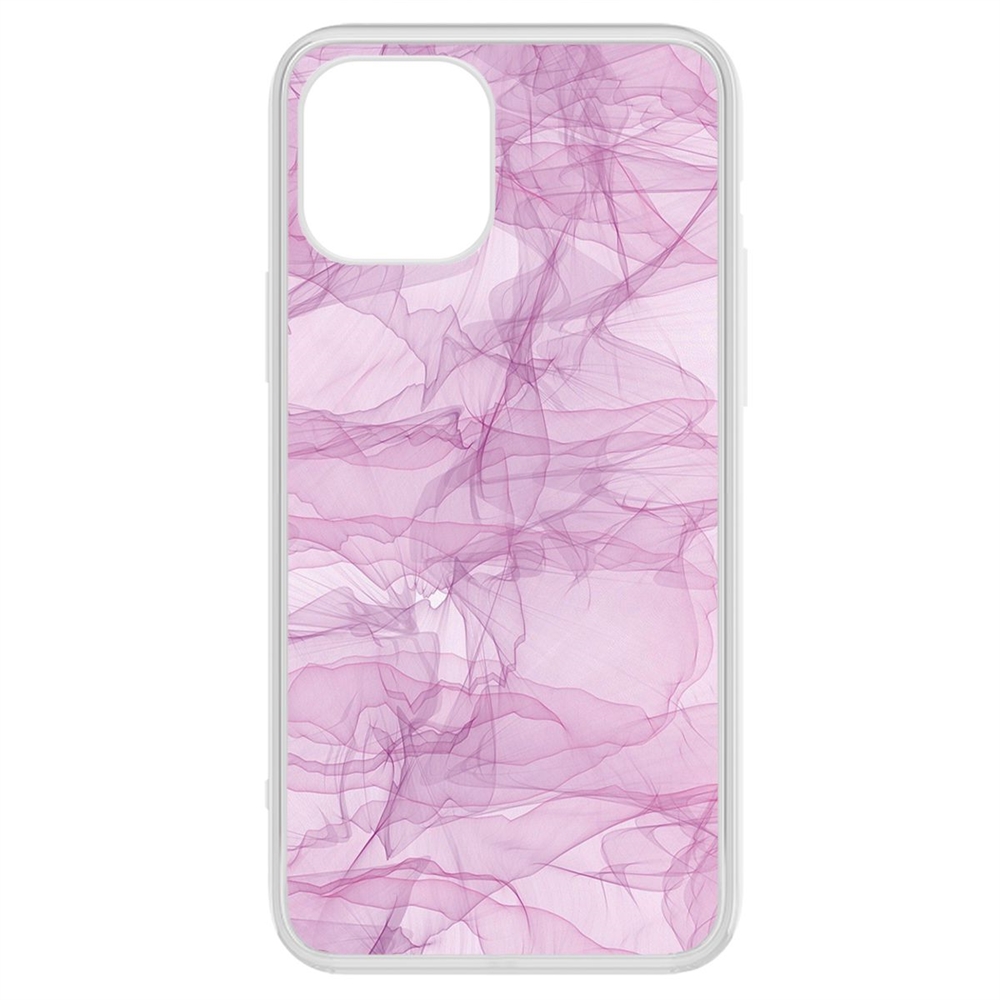 

Чехол-накладка Krutoff Clear Case Абстракт 4 для iPhone 12 Pro Max, Прозрачный