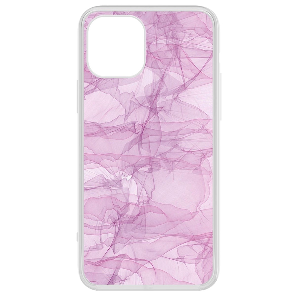 

Чехол-накладка Krutoff Clear Case Абстракт 4 для iPhone 12/12 Pro, Прозрачный