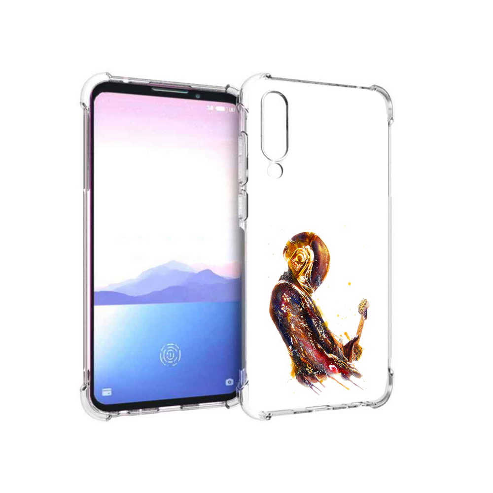 

Чехол MyPads Tocco для Meizu 16XS космо-музыкант (PT136345.89.393), Прозрачный, Tocco