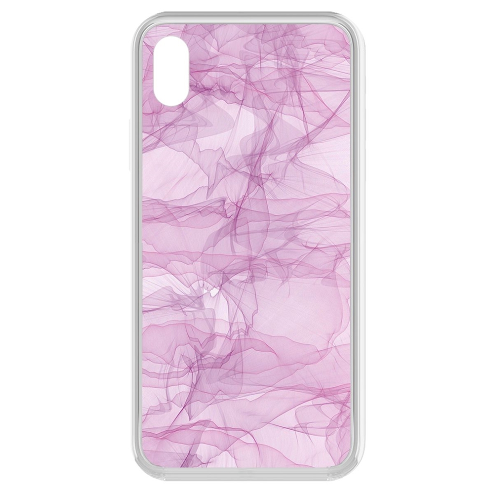 

Чехол-накладка Krutoff Clear Case Абстракт 4 для iPhone XR, Прозрачный