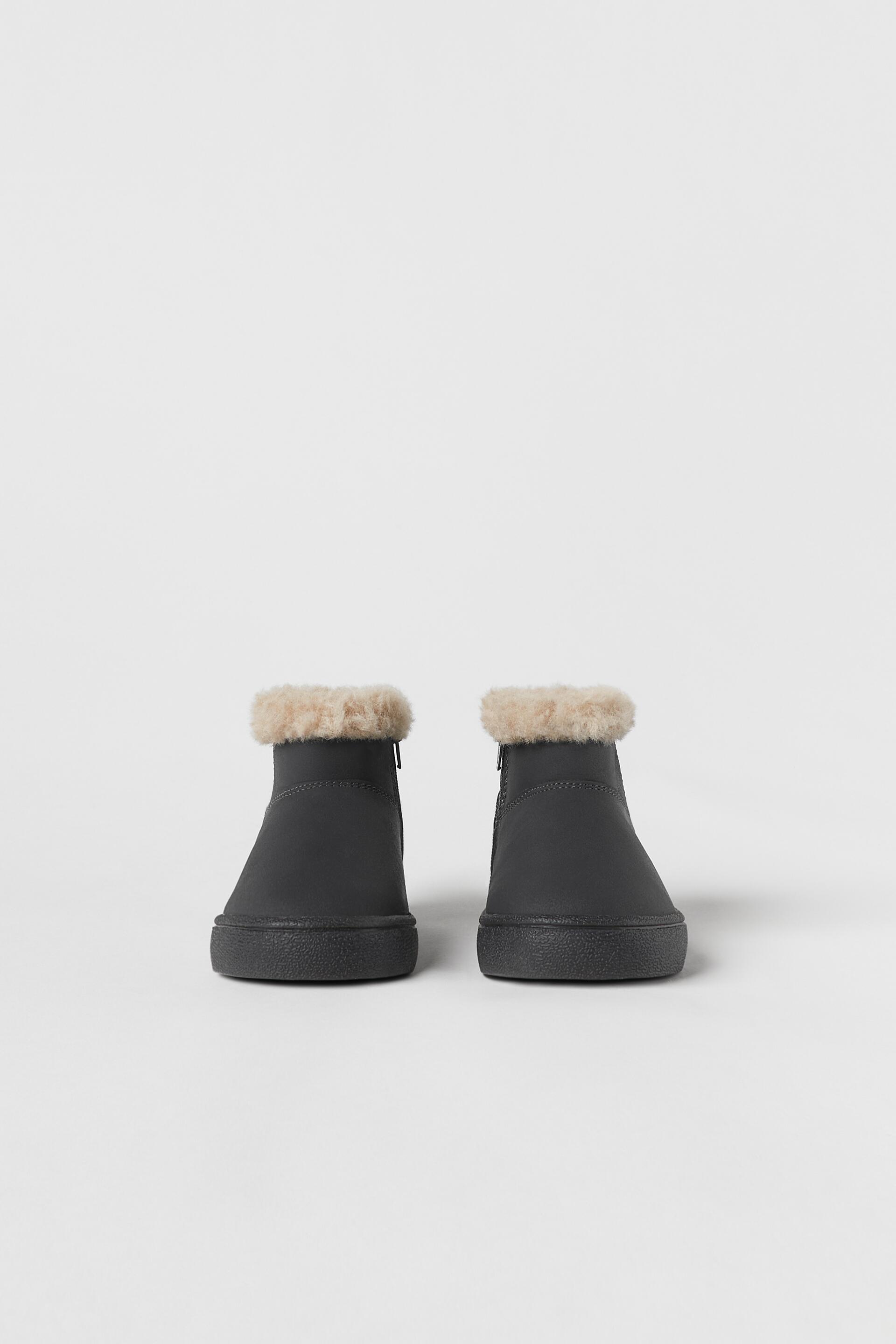 

Угги ZARA 1615503080226, серый, 26 (доставка из-за рубежа), 16155030802