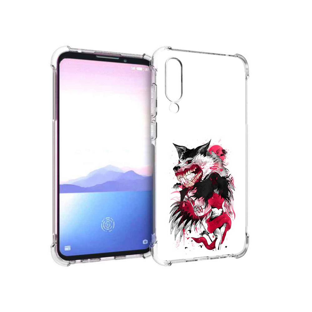 

Чехол MyPads Tocco для Meizu 16XS красная шапочка (PT136345.89.410), Прозрачный, Tocco