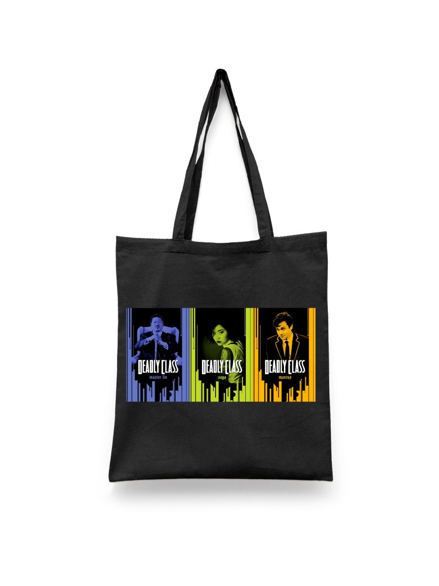 

Шоппер унисекс Каждому Своё Академия смерти/Deadly Class SRAS13, черный, Академия смерти/Deadly Class SRAS13