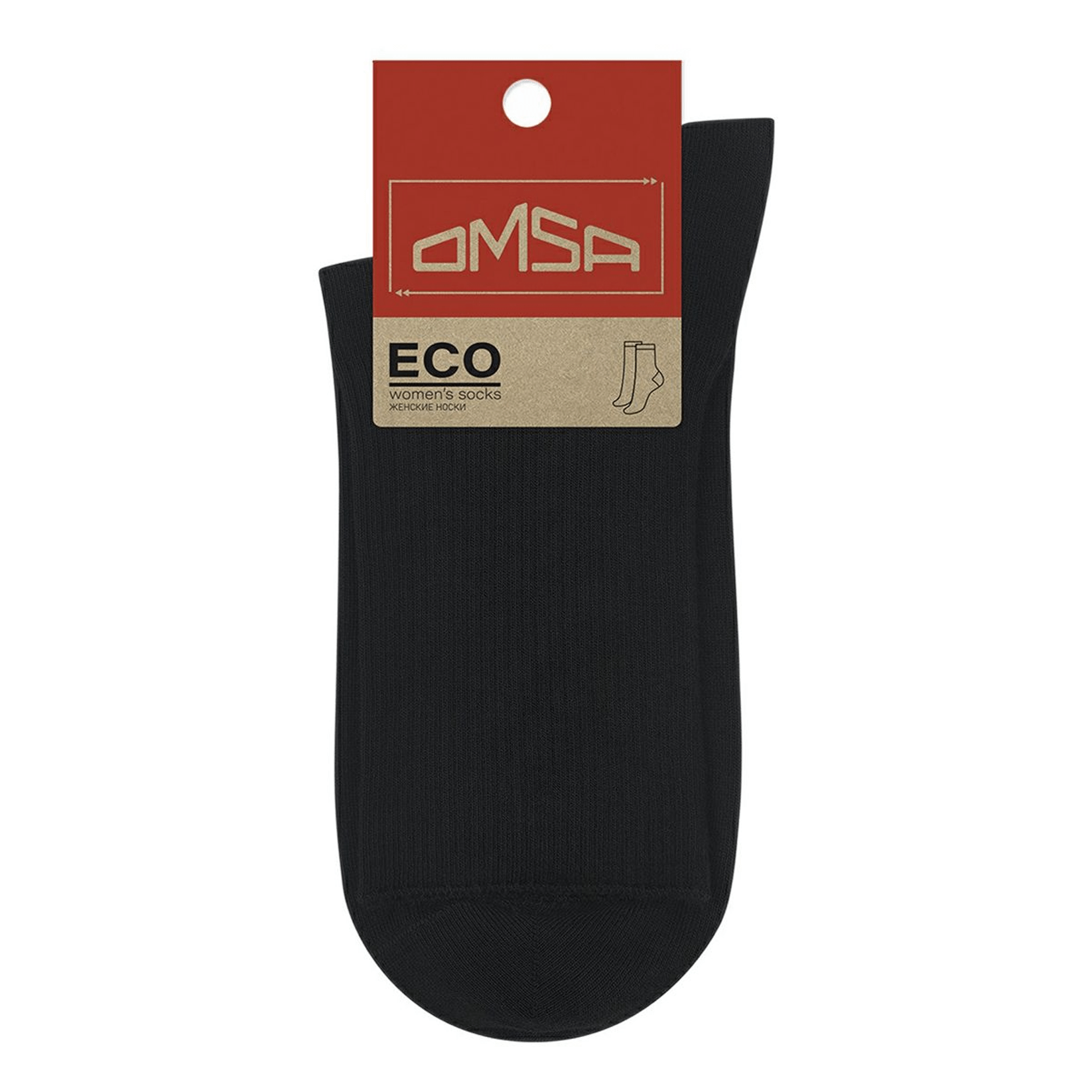 

Носки женские Omsa черные 35-38, Черный
