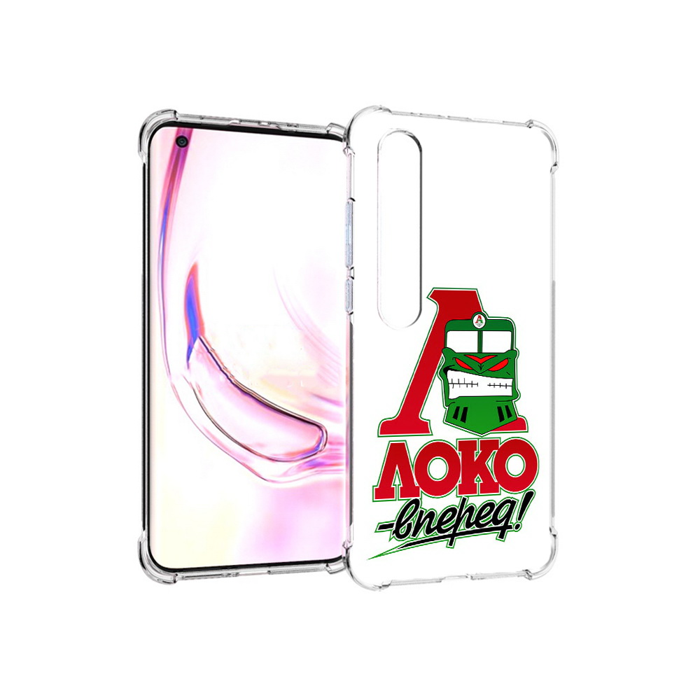 

Чехол MyPads Tocco для Xiaomi Mi 10 Pro ФК локо вперед (PT144585.295.181), Прозрачный, Tocco
