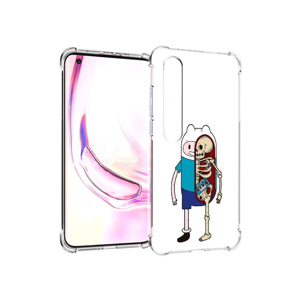 

Чехол MyPads Tocco для Xiaomi Mi 10 Pro Финн скелет (PT144585.295.187), Прозрачный, Tocco