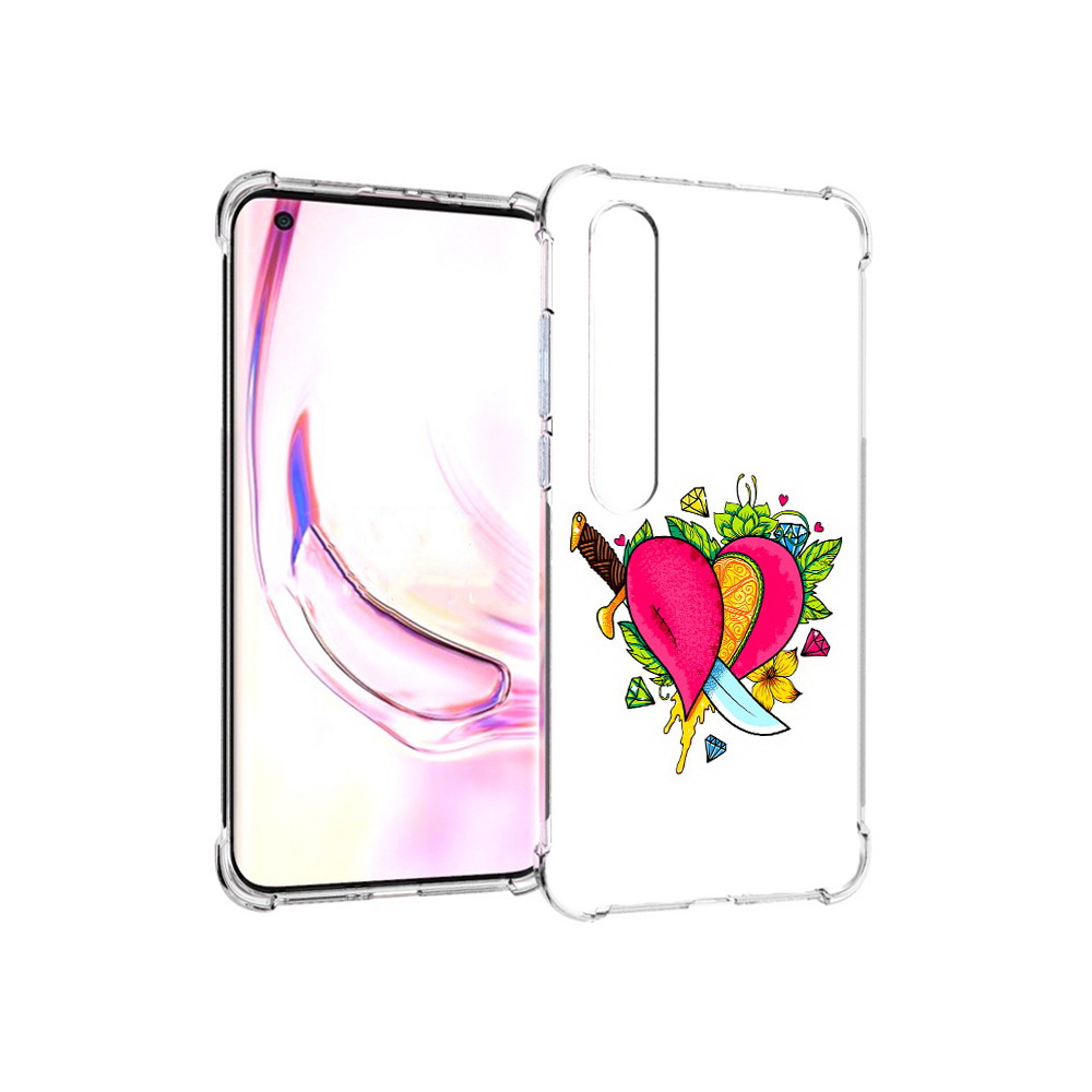 

Чехол MyPads Tocco для Xiaomi Mi 10 Pro Фруктовое сердце (PT144585.295.188), Прозрачный, Tocco