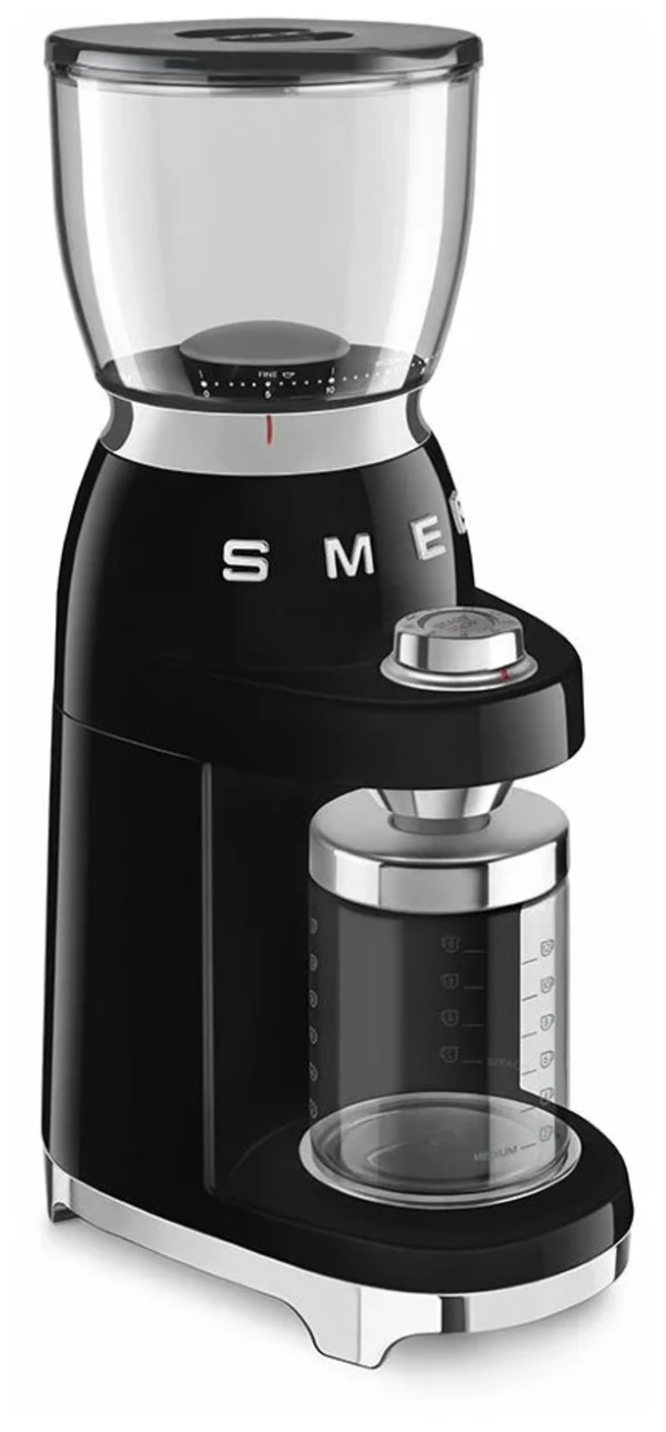 

Кофемолка Smeg, черный, CGF01BLEU
