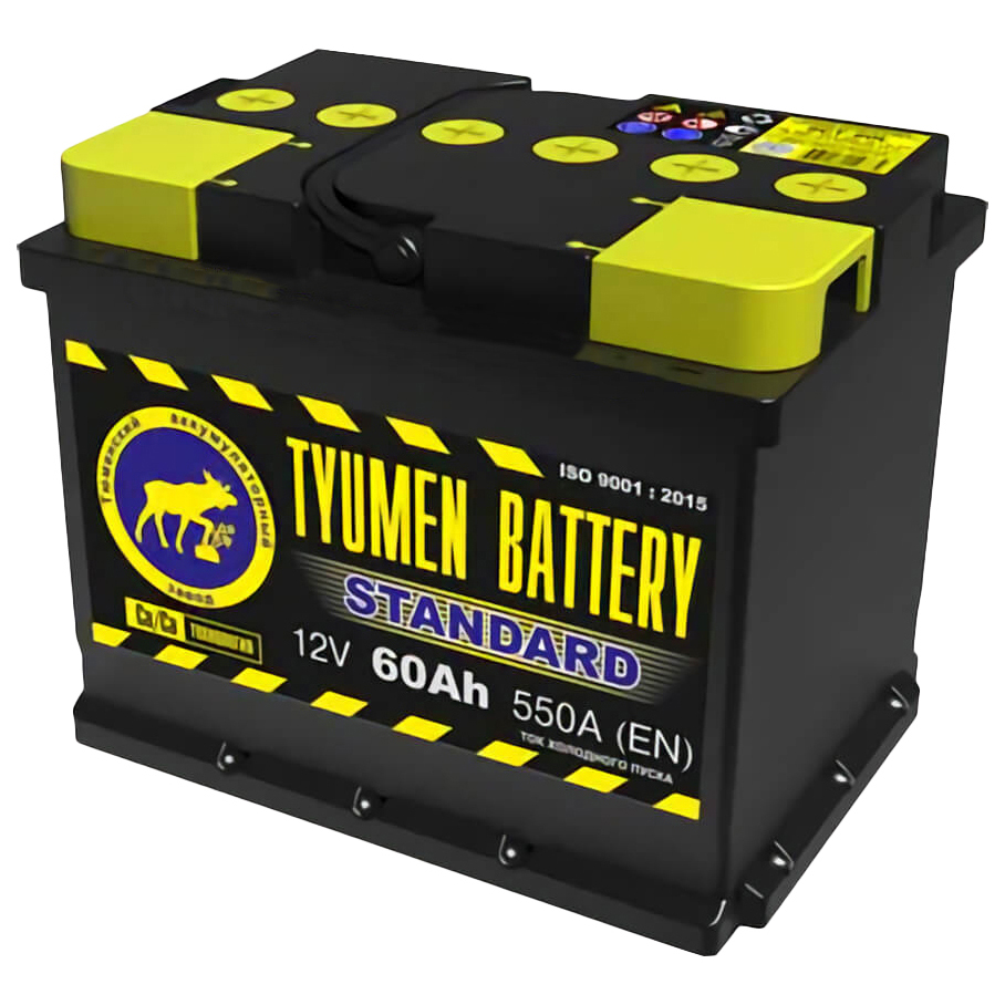 

TYUMEN BATTERY Аккумулятор 60 а ч "TYUMEN BATTERY" 550A обратная полярность 242*175*190