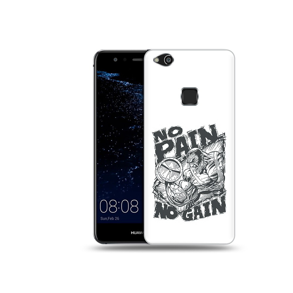 

Чехол MyPads Tocco для Huawei P10 Lite бодибилдинг тяжелая работа (PT62135.59.238), Прозрачный, Tocco