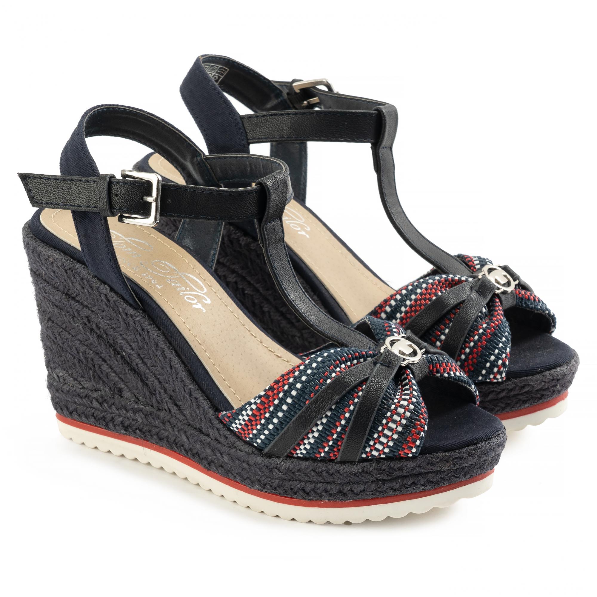 

Эспадрильи женские TOM TAILOR 6990201 синие 38 EU, 6990201