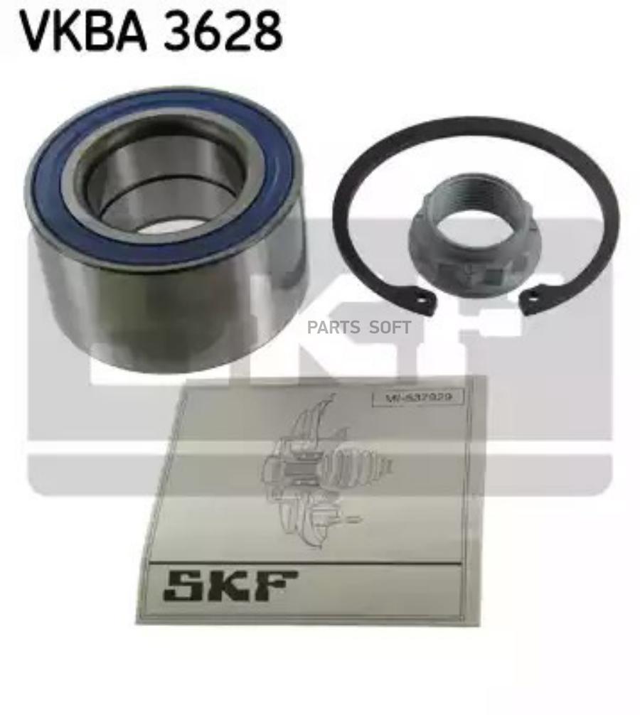 

VKBA3400 SKF Подшипник ступицы задн MB 140 VKBA 3628