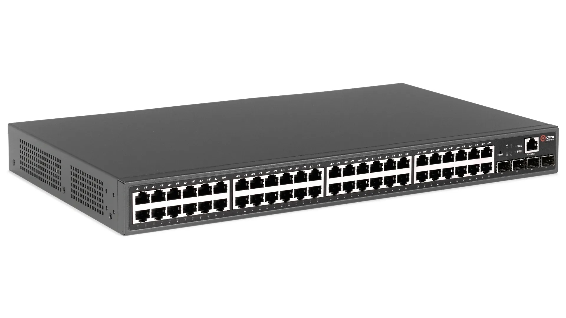 

Коммутатор Qtech QSW-4610-52T-AC QSW-4610-52T-AC черный, красный, QSW-4610-52T-AC