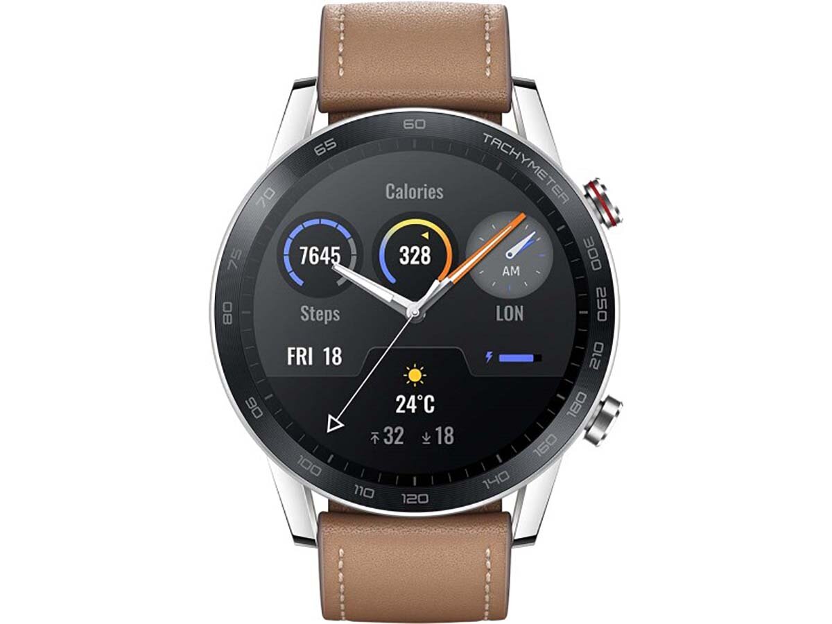 

Смарт-часы Honor Watch Magic 2 46мм (MNS-B39) 5502AACT, grey/brown, 5502AACT