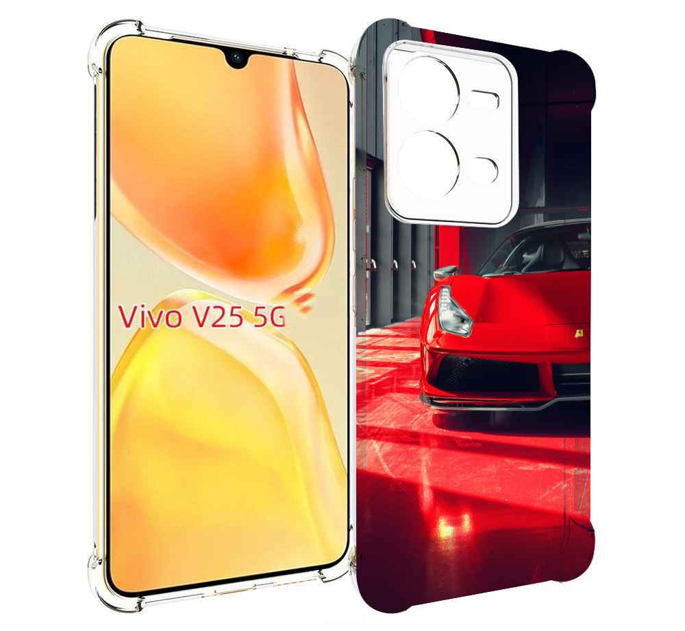 

Чехол MyPads ферра для Vivo V25 5G / V25e, Прозрачный, Tocco